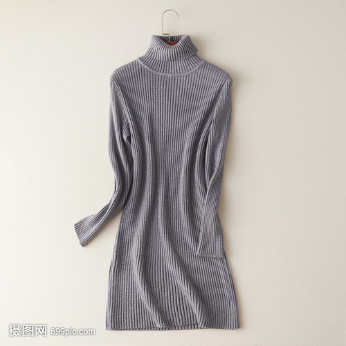 中長款女士針織毛衣