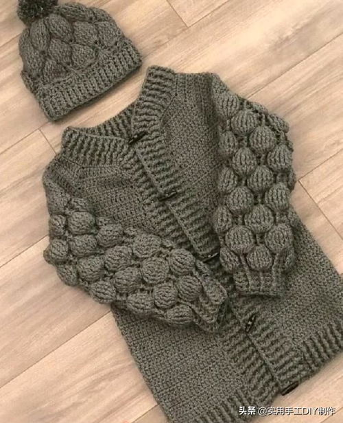 針織作品 100款兒童的開衫和小坎肩等,手巧的家長可以模仿